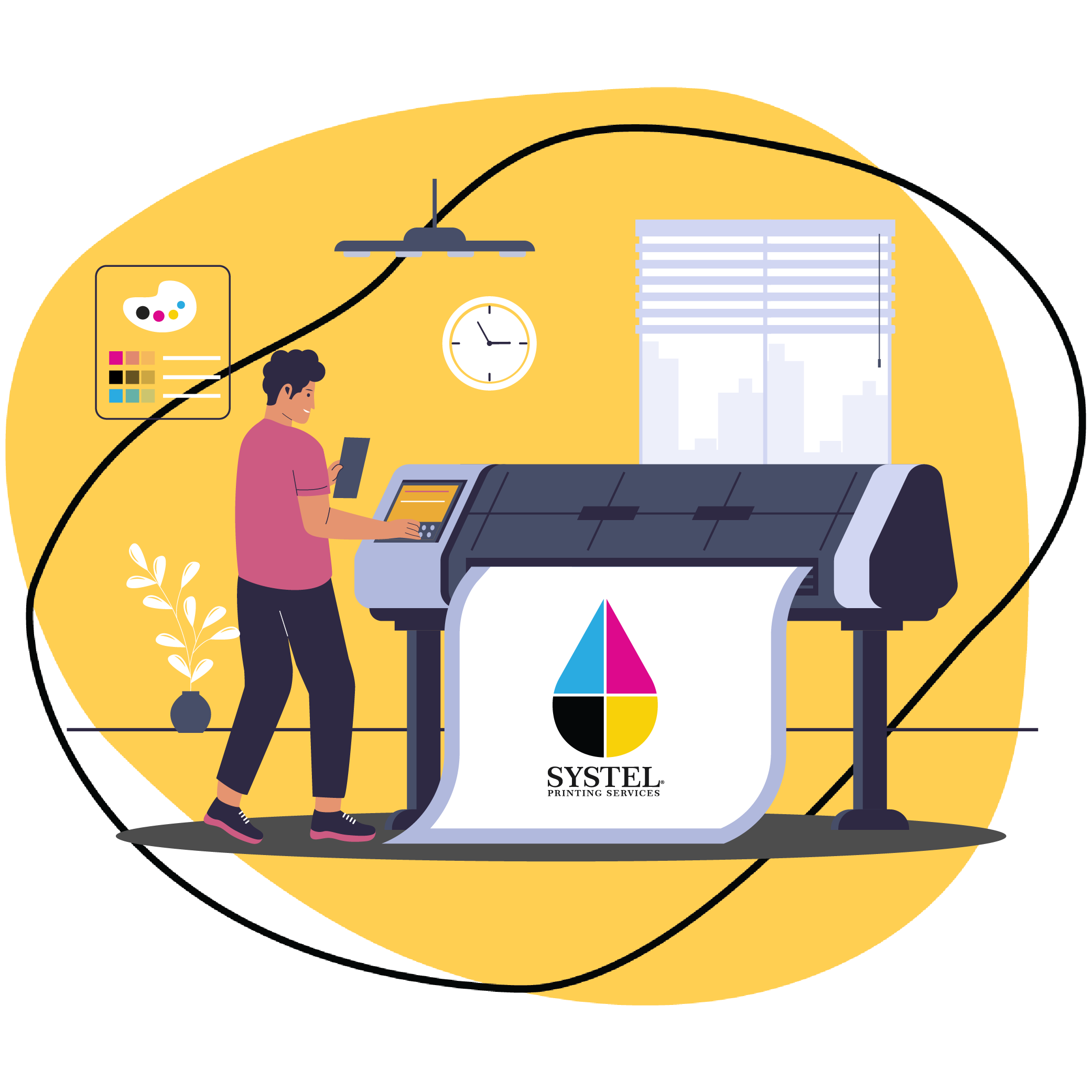 Print Shop_Storefront_Website Icon